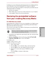 Preview for 99 page of Toshiba Satellite Pro A210 Series User Manual