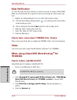 Preview for 142 page of Toshiba Satellite Pro A210 Series User Manual