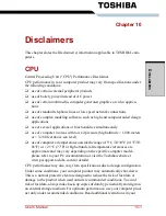 Preview for 239 page of Toshiba Satellite Pro A210 Series User Manual