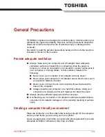 Preview for 29 page of Toshiba Satellite Pro A500 series User Manual