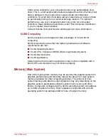 Preview for 231 page of Toshiba Satellite Pro A500 series User Manual