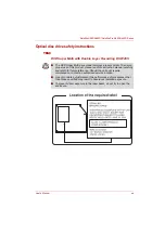 Preview for 19 page of Toshiba Satellite Pro A660 Series User Manual