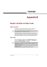 Preview for 227 page of Toshiba Satellite Pro A660 Series User Manual