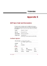 Preview for 239 page of Toshiba Satellite Pro A660 Series User Manual