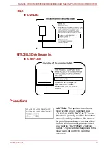 Preview for 12 page of Toshiba Satellite Pro C600 Series User Manual