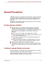 Preview for 15 page of Toshiba Satellite Pro C600 Series User Manual