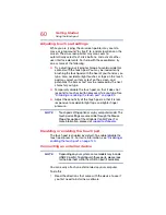 Preview for 60 page of Toshiba /Satellite Pro E40-A User Manual