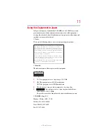 Preview for 11 page of Toshiba Satellite Pro L300 User Manual