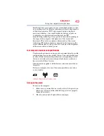 Preview for 49 page of Toshiba Satellite Pro L350 Series User Manual