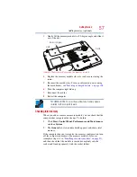 Preview for 57 page of Toshiba Satellite Pro L350 Series User Manual