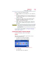 Preview for 73 page of Toshiba Satellite Pro L350 Series User Manual