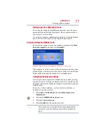 Preview for 77 page of Toshiba Satellite Pro L350 Series User Manual