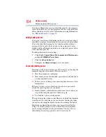 Preview for 104 page of Toshiba Satellite Pro L350 Series User Manual