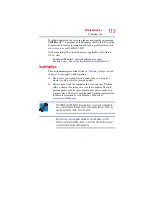 Preview for 113 page of Toshiba Satellite Pro L350 Series User Manual