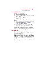 Preview for 121 page of Toshiba Satellite Pro L350 Series User Manual