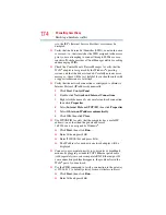 Preview for 174 page of Toshiba Satellite Pro L350 Series User Manual