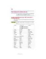 Preview for 14 page of Toshiba Satellite Pro L450 User Manual