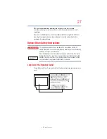 Preview for 27 page of Toshiba Satellite Pro L450 User Manual