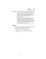 Preview for 39 page of Toshiba Satellite Pro L450 User Manual