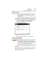 Preview for 81 page of Toshiba Satellite Pro L450 User Manual