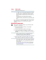 Preview for 114 page of Toshiba Satellite Pro L450 User Manual