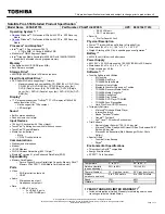 Preview for 1 page of Toshiba Satellite Pro L550-EZ1703 Manual