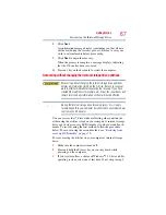 Preview for 67 page of Toshiba Satellite Pro L550 User Manual