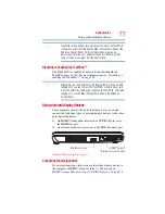 Preview for 77 page of Toshiba Satellite Pro L550 User Manual