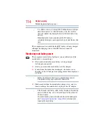 Preview for 114 page of Toshiba Satellite Pro L550 User Manual