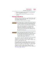 Preview for 125 page of Toshiba Satellite Pro L550 User Manual