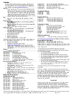 Preview for 2 page of Toshiba Satellite Pro M10 Series Specifications