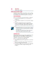 Preview for 72 page of Toshiba Satellite Pro M300 User Manual