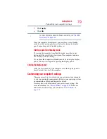 Preview for 79 page of Toshiba Satellite Pro M300 User Manual