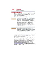 Preview for 114 page of Toshiba Satellite Pro M300 User Manual