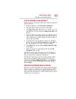 Preview for 185 page of Toshiba Satellite Pro M300 User Manual