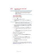 Preview for 214 page of Toshiba Satellite Pro M300 User Manual