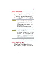 Preview for 7 page of Toshiba Satellite Pro S300-EZ1511 User Manual