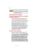 Preview for 2 page of Toshiba Satellite Pro S300L (Spanish) Manual Del Usuario