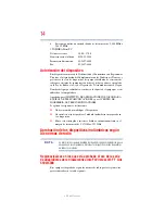 Preview for 14 page of Toshiba Satellite Pro S300L (Spanish) Manual Del Usuario