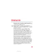 Preview for 39 page of Toshiba Satellite Pro S300L (Spanish) Manual Del Usuario