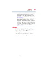 Preview for 41 page of Toshiba Satellite Pro S300L (Spanish) Manual Del Usuario