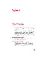 Preview for 45 page of Toshiba Satellite Pro S300L (Spanish) Manual Del Usuario