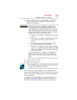 Preview for 61 page of Toshiba Satellite Pro S300L (Spanish) Manual Del Usuario