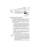 Preview for 67 page of Toshiba Satellite Pro S300L (Spanish) Manual Del Usuario