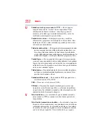 Preview for 232 page of Toshiba Satellite Pro S300L (Spanish) Manual Del Usuario