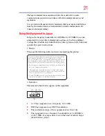 Preview for 21 page of Toshiba Satellite Pro U300-RW1 User Manual