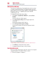 Preview for 98 page of Toshiba Satellite Pro U300-RW1 User Manual