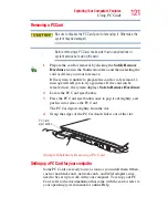 Preview for 121 page of Toshiba Satellite Pro U300-RW1 User Manual