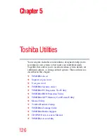 Preview for 126 page of Toshiba Satellite Pro U300-RW1 User Manual