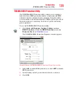 Preview for 139 page of Toshiba Satellite Pro U300-RW1 User Manual